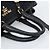 Borsa PRADA Nylon e Pelle 2way Nera Oro Autentica am12012 Nero D'oro - vista 7