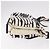 CHANEL Chanel Borsa a Spalla Sportiva Reversibile Zebra Bianca CC Auth BA14015 Bianco Stampa zebra - vista 4