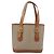 16 Céline Bolsa Tote CELINE Macadam em PVC e couro Bege Dourado Auth BA14003 - vista 2