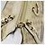 Borsa Tote GUCCI GG Canvas Abbey Beige Oro 189831 Auth BA13928A D'oro - vista 10