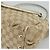 Borsa Tote GUCCI GG Canvas Abbey Beige Oro 189831 Auth BA13928A D'oro - vista 15