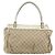 Borsa Tote GUCCI GG Canvas Abbey Beige Oro 189831 Auth BA13928A D'oro - vista 2