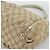 Borsa Tote GUCCI GG Canvas Abbey Beige Oro 189831 Auth BA13928A D'oro - vista 9