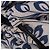 Borsa a coulisse LOEWE William De Morgan Canvas Blue Auth BA14014M - vista 7