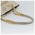 PRADA Chain Tote Bag Nylon Grau Gold Auth ar14053V Braun Golden - Ansicht 7