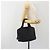 SAINT LAURENT Borsa a Mano Nylon Nero Oro Auth mr2728 D'oro - vista 20