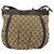 Borsa a Spalla GUCCI GG Canvas Beige Oro 203257 Auth mr2643 D'oro - vista 2