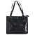 Borsa Tote CHANEL in vernice nera CC Auth BA14017 Nero - vista 13
