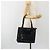 Borsa Tote CHANEL in vernice nera CC Auth BA14017 Nero - vista 24