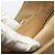 Borsa a Spalla GUCCI in Pelle Beige Argento 001 3767 Auth 190715 - vista 12