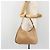 Borsa a Spalla GUCCI in Pelle Beige Argento 001 3767 Auth 190715 - vista 24
