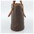 Céline Borsa a Spalla CELINE Macadam Canvas PVC Pelle Marrone Oro Auth 191052 D'oro - vista 3