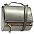 Borsa a Spalla GIVENCHY in Pelle Argento Oro Auth ka5134 D'oro