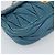 Borsa a Spalla Miu Miu Matelasse in Pelle Blu con Catena Oro Autentica 191596A - vista 15