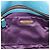 Borsa a Spalla Miu Miu Matelasse in Pelle Blu con Catena Oro Autentica 191596A - vista 20