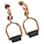 Hermès HERMES Pierce Eritage métal Or Rose Auth 190494M Doré  - vue 1