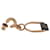 Hermès HERMES Pierce Eritage métal Or Rose Auth 190494M Doré  - vue 11