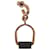 Hermès HERMES Pierce Eritage métal Or Rose Auth 190494M Doré  - vue 8