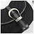Borsa a tracolla Christian Dior Trotter Canvas Nera Argento Autentica 186592A Nero - vista 10