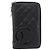 CHANEL Cambon Line Long Wallet Lamb Skin Black CC Auth bs36030 Nero - vista 13