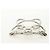Spilla CHANEL Metallo Argento CC Auth bs35760M - vista 17