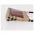Pochette BURBERRY Nova Check in PVC e pelle Beige Argento Auth 190965A - vista 3