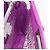 Borsa a mano FENDI Zucca Canvas Vinile Pelle 2way Viola Argento Auth mr2679A Porpora - vista 20
