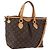 Borsa Tote LOUIS VUITTON Monogram Palermo PM M40145 LV Auth ka5171A Monogramma