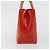 LOUIS VUITTON Monogram Vernis Reade PM Hand Bag Rouge M91088 LV Auth BA14001 Rosso - vista 5
