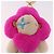 LOUIS VUITTON Vivienne Vison Christmas Key Holder Fur Pink M00870 Auth BA14035M - vista 4