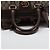 Gucci Borsa Ophidia Boston in pelle e tela GG Supreme marrone - vista 5