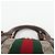 Gucci Borsa Ophidia Boston in pelle e tela GG Supreme marrone - vista 6