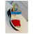 Sandali platform multicolore Jil Sander Navy Nero Bianco Rosso Blu Giallo - vista 5