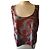Top Vivienne Westwood de Algodón con Estampado Barroco - Gris/Rojo Roja
