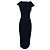 Yohji Yamamoto Etuikleid in Navy Blau Dunkelblau