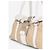 Borsa a tracolla Prada 2000s Hybrid 'Moon' Beige - vista 4