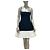 Chanel 10S Black & White Chic enges Kleid FR36 S Gebraucht
