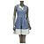 Timeless Chanel Blaues Kleid mit Cape – Spring 2013 Kollektion – Sz. 36 Gebraucht - Ansicht 2