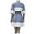 Timeless Chanel Blaues Kleid mit Cape – Spring 2013 Kollektion – Sz. 36 Gebraucht - Ansicht 8