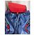 Zaino Explorafunk in pelle e gomma blu/rosso Christian Louboutin Nero - vista 11