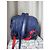 Zaino Explorafunk in pelle e gomma blu/rosso Christian Louboutin Nero - vista 14