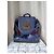 Zaino Explorafunk in pelle e gomma blu/rosso Christian Louboutin Nero - vista 2