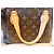 Borsa Louis Vuitton Rivoli PM Monogram Marrone - vista 5