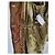 Etro Parka acolchada estampado paisley y capucha de pelo Castaño Roja Verde - vista 11