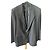 Completo in lana nera Giorgio Armani Blu