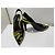 Décolleté slingback Louis Vuitton Stephen Sprouse Graphics Graffiti in vernice nero 38 Giallo - vista 7