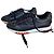 Hermès Trail Sneakers in pelle di vitello blu navy Arancione