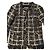 Jaqueta de tweed Chanel preto e branco Azul