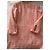 Giacca in tweed Chanel rosa e bianca con paillettes Bianco Arancione - vista 3