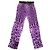 Pantalones Dolce & Gabbana morados estampado leopardo Púrpura Estampado de leopardo